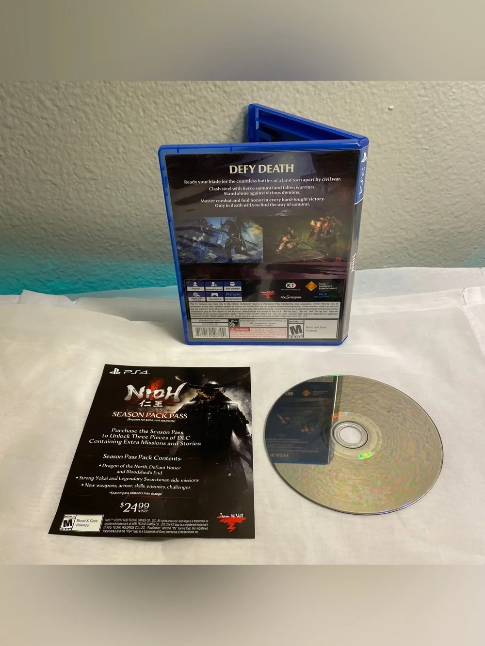 Sony nioh playstation